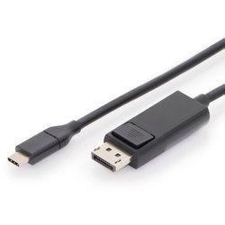 Digitus Cable adaptador USB Type-C Gen 2, Type-C a DP