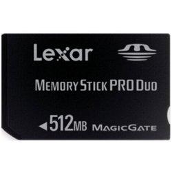 Lexar Tarjeta Memory Stick Pro Duo 512mb