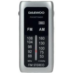 Radio portátil daewoo dw1129/ plata