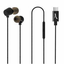 Akashi Kit Pieton St Auriculares USB-C Negro