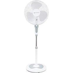 Ventilador De Pie Blanco Fan-b16ecotimer