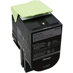 Tóner LEXMARK 802K Negro