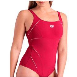 Bañador de natación arena jewel one piece r mujer rojo /blanco