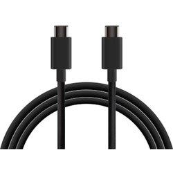 Ksix Cable USB-C a USB-C 1m Negro