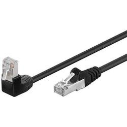 Goobay 94187 cable de red 1 m Cat5e F/UTP (FTP) Negro