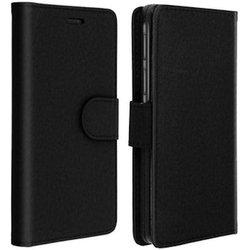 Funda Smartphones entre 4,8 y 5,3 pulgadas cartera Deslizante - Negra