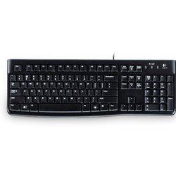 Logitech K120 teclado USB QWERTY Italiano Negro