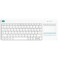 Teclado LOGITECH K400 Plus (Inalámbrico - Layout Alemán)