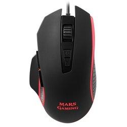 Ratón Gaming MARS GAMING MM018 (4800 dpi - Negro)