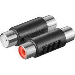 GooBay Goobay RCA Audio adaptor 2x RCA Negro