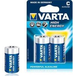 Pilas VARTA High Energy C, 2 pcs