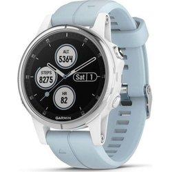 Garmin Fénix 5S Plus Blanco con Correa Azul