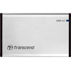 Transcend StoreJet 25S3 2.5 pulgadas pulgadas Plata USB con suministro de corriente