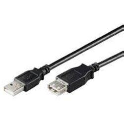 Cable USB GOOBAY (USB - USB - 60 cm - Negro)