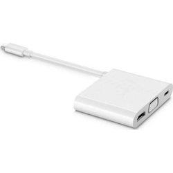 Huawei Adaptador de USB tipo C a HDMI/VGA/USB/USB-C MateD