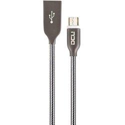 Cable usb a micro usb dcu 30401295 gris 1 m