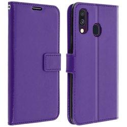 Funda Samsung Galaxy A40 AVIZAR Vintage Wallet Violeta