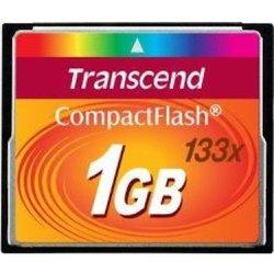 Transcend Transcend 1 GB CF 133x memoria flash CompactFlash