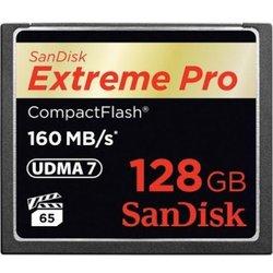 Tarjeta de Memoria SANDISK 128GB Extreme Pro CF 160MB/s