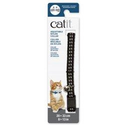 Catit Collar Breakaway Reflectante Negro para gatos 20 - 33 cms