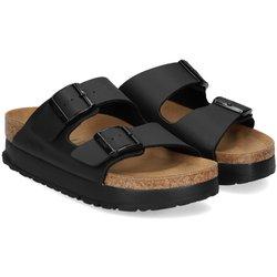 Sandalia Birkenstock Plataforma en negro mujer