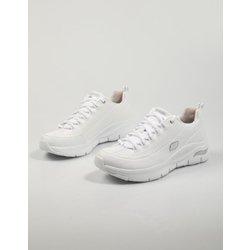 Botas SKECHERS Cuero Mujer (36 - Blanco)