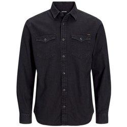 Camisa Vaquera JACK AND JONES (XL - Negro)