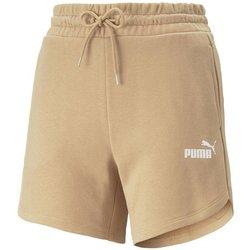 Calção PUMA Shorts Ess 5´´ High Beige S Mulher