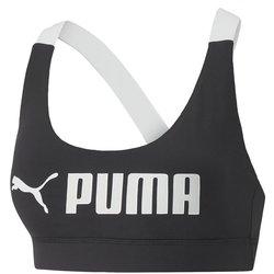 Puma Top Mid Impact Fit Negro