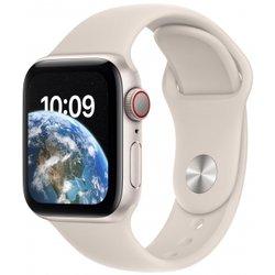 APPLE Watch SE GPS 44 mm Blanco Estrella con Correa Deportiva Blanco Estrella