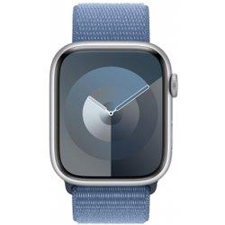 APPLE Watch Series 9 GPS 41 mm Plata con Loop Deportiva Azul-Invierno