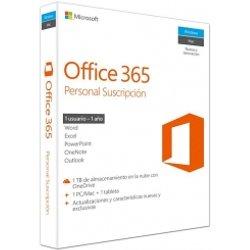 Software Ofimática Microsoft Office 365 Personal