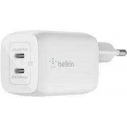 CARGADOR 2XUSB-C BELKIN 65W WHITE