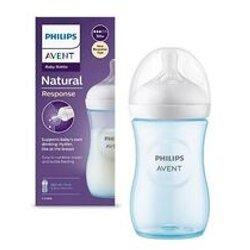 Avent Biberón Natural Response Azul 260 ml