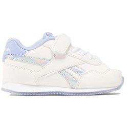 Zapatillas reebok royal cl jog niña blanco/lilglw/rosa