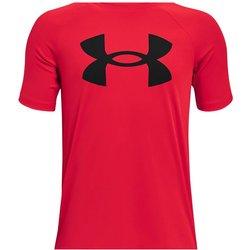 Camiseta de fitness under armour tech big logo niño rd