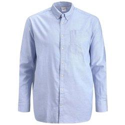 Camisa JACK & JONES Hombre (5XL - Azul)