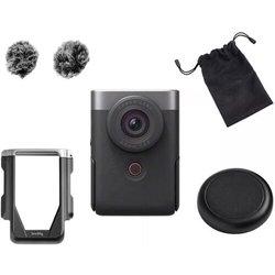 Canon Powershot V10 Vlogging Esencial Kit Plata