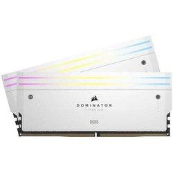 Corsair Dominator Titanium DDR5 7200MHz 48GB 2x24GB CL36 XMP Blanco