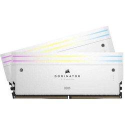 Corsair Memoria Ram Cmp48gx5m2b6000c30w Dominator Titanium 48gb 2x24gb Ddr5 6000mhz