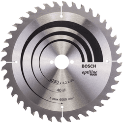 Bosch Disco Sierra Circular Op Wo H 250x30-40