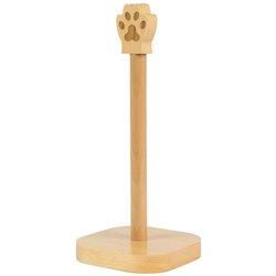 Fisura – portarrollos cocina "gato". porta rollo original para papel de cocina. soporte de rollo de cocina fabricado en madera. dimensiones: 13 x 30cm