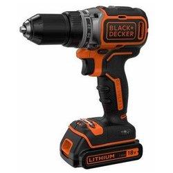 Black and decker - taladro de batería 18v 1.5ah li-ion 13mm - bl186kb