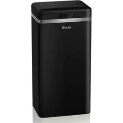 SWAN SWKA4500BNEU Cubo de Basura Cocina Automático, Sensor de Movimiento, 45L, Metálico, Papelera Reciclaje, , Negro