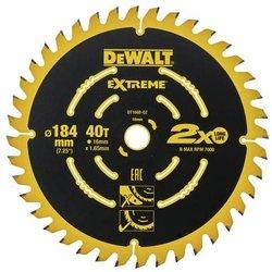 DEWALT DT1668-QZ - Hoja para Sierra Circular Estacionaria 184 x 16 x 40T