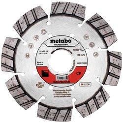 Metabo disco de cortar de diamante 115x22,23mm, cp, hormigón professional (628570000)