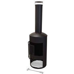 Progarden chimenea de metal 158 cm