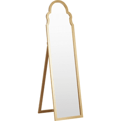 Beliani espejo de pie dorado 40 x 150 cm chatillon