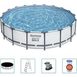 Bestway piscina de acero pro max 549x122 cm