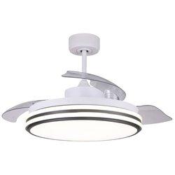 Ventilador Led Dc Louis 1060 35W Dimt-Cct-Blanco CRISTALRECORD